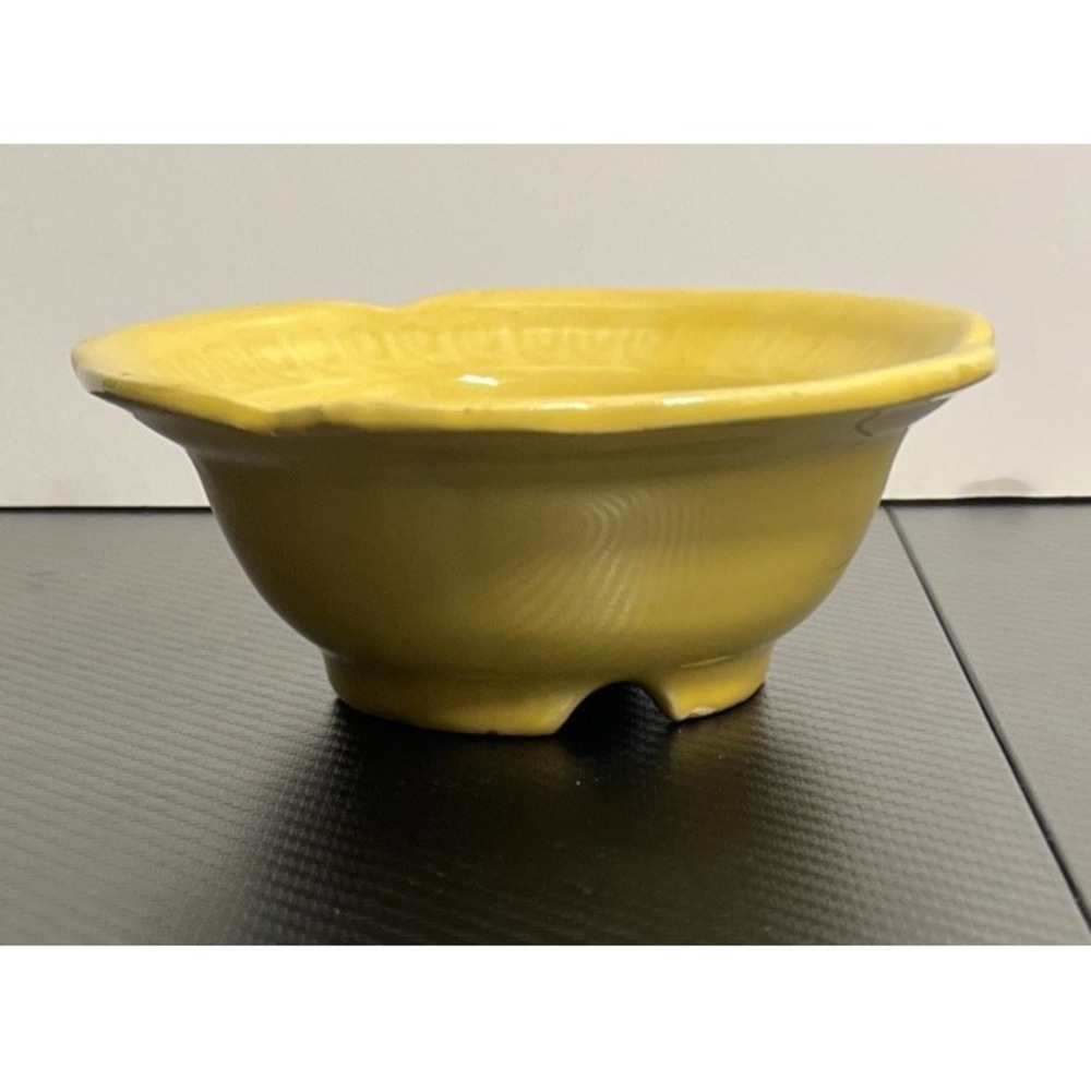 Vintage McCoy Pottery Yellow Kitchen Small Bowl